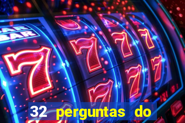 32 perguntas do livro do destino
